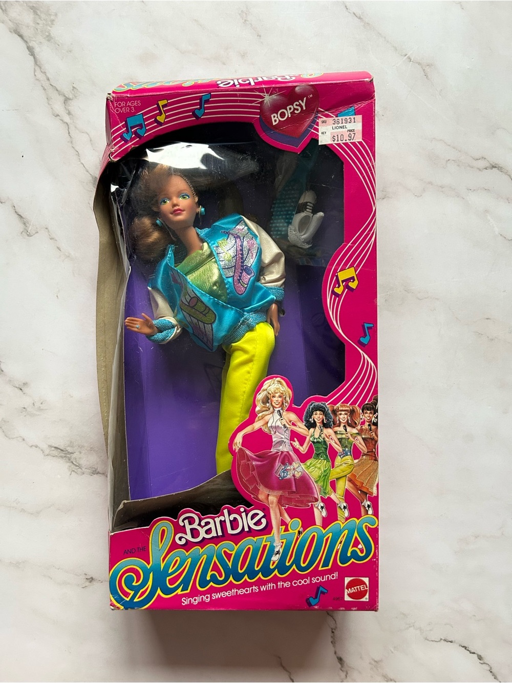 Barbie And The Sensations Bopsy Barbie Doll #4967